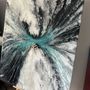 Paintings - Acrylic Resin Painting "Crescendo" - TURIK&ART (KSENIIA TURIK)