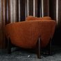 Fauteuils - Fauteuil Oscar en Bois de Sycomore Foncé - DUISTT