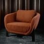 Fauteuils - Fauteuil Oscar en Bois de Sycomore Foncé - DUISTT