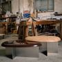 Tables basses - Mask Tables Basses Acier inoxydable brossé - DUISTT