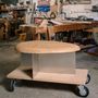 Tables basses - Mask Tables Basses Acier inoxydable brossé - DUISTT