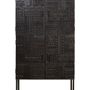 Sideboards - Mango wood display case and metal legs - GINER Y COLOMER