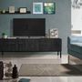 TV stands - TV cabinet in mango wood and metal legs - GINER Y COLOMER