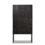 Sideboards - Mango wood display case and metal legs - GINER Y COLOMER