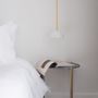 Ceiling lights - Set  3 Pieces  Ambient Lighting Glass Hemisphere Small Bulb Lamp - MOR