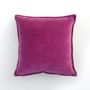 Coussins textile - Vert pépin, violet et rose - ML FABRICS