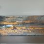 Paintings - Diptyque paint Acrylic resin "CARAMEL" - TURIK&ART (KSENIIA TURIK)