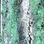 Paintings - Painting Acrylic Resin Diptych "Malachite" - TURIK&ART (KSENIIA TURIK)
