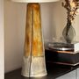 Ceramic - Conical sculpted table lamp - FUOCO collection - DI VINCENZO POUJOULA