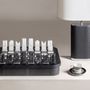 Design objects - Large Chess Set by Giobagnara in Monogram Leather and Marble - ELIE SAAB MAISON
