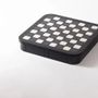 Design objects - Large Chess Set by Giobagnara in Monogram Leather and Marble - ELIE SAAB MAISON