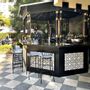 Lawn chairs - Wrought iron stool - GUADARTE