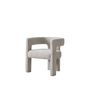 Chairs - TAUPE CURLY 'PORTLAND' CHAIR - FANCY