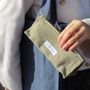 Autres fournitures bureau - Trousse à crayon en épaisse toile de coton bio - LES PENSIONNAIRES