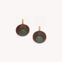 Jewelry - Round french hook earrings - Aventurine - NATURE BIJOUX