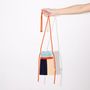 Bags and totes - Pleated Mini Bag | Blue - MULTITUDES