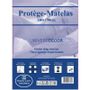 Bed linens - Waterproof, Absorbent and Anti-Dust Mite Mattress Protector 140 x 190 cm - COTON PUR