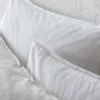 Linge de lit - Lot de 2 Protege Taies Flanelle 100% Coton 50 x 70 cm - COTON PUR