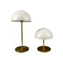 Lampes à poser - Mini-lampe de table LED « ALONG » beige/laiton, boîte de 2 - DYBERG LARSEN