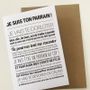 Carterie - Cartes A5 - TOUT EST DIT
