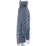 Scarves - MAXENCE blue wool scarf - MONSIEUR CHARLI