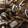 Scarves - GAETAN black wool scarf - MONSIEUR CHARLI
