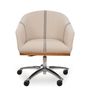 Assises pour bureau - Dor Essence Swivel | Chaise de bureau pivotante - CREARTE COLLECTIONS