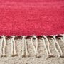 Tapis - Tapis à tisser à pédales en laine rouge dégradé - HUAKAL