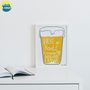 Poster - Beer that rolls does not accumulate foam - NIKOLE & RUBEN