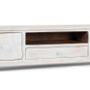 Meubles TV - Meuble TV en manguier blanc vieilli - GINER Y COLOMER