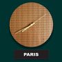 Aménagements pour bureau - L'horloge MusicCloth® tourne dans le sens inverse - REHYPHEN