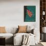 Decorative objects - Wine scratch-map - Bordeaux - 1020 DÉGUSTATIONS