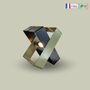 Objets design - Lampe à Poser Bicolore – BO X - BOETHIC - DECORATION ENGAGEE