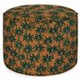 Poufs - Pouf Laura Mousse & Caramel - PALAIS SUSTAINABLE LUXURY