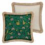 Garden textiles - Cushion Michelle Moss & Olive - PALAIS SUSTAINABLE LUXURY
