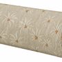 Garden textiles - Bolster Laura Sand & Ecru - PALAIS SUSTAINABLE LUXURY