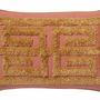 Coussins textile - Coussin Cleo Blush & Raphia - PALAIS SUSTAINABLE LUXURY