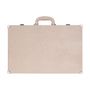 Leather goods - Backgammon Beige - Vegan lizard leather - Large - Games - VIDO LUXURY BOARD GAMES
