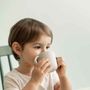 Children's mealtime - Silicone Cup with handles - 2 Pack Cloud / Storm - EKOBO
