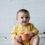 Children's mealtime - Silicone Cup with handles - 2 Pack Coral / Mimosa - EKOBO