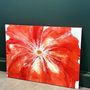 Tableaux - Peinture acrylique sur toile "Coquelicot rouge" - TURIK&ART (KSENIIA TURIK)
