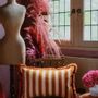 Coussins textile - Coussin Jackie Rouille & Sable - PALAIS SUSTAINABLE LUXURY