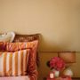 Coussins textile - Coussin Jackie Rouille & Sable - PALAIS SUSTAINABLE LUXURY