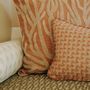 Coussins textile - Coussin Lauren Caramel & Sable - PALAIS SUSTAINABLE LUXURY
