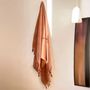 Serviettes de bain - FOUTA EN COTON BIOLOGIQUE - COLLECTION DOLCE - COULEUR AMBRE - KARAWAN AUTHENTIC