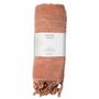 Serviettes de bain - FOUTA EN COTON BIOLOGIQUE - COLLECTION DOLCE - COULEUR AMBRE - KARAWAN AUTHENTIC