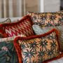 Garden textiles - Cushion Laura Moss & Caramel - PALAIS SUSTAINABLE LUXURY