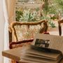 Garden textiles - Cushion Laura Olive & Spice - PALAIS SUSTAINABLE LUXURY