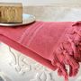 Serviettes de bain - FOUTA EN COTON BIOLOGIQUE - Collection DOLCE - Couleur JASPE - KARAWAN AUTHENTIC