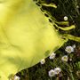 Bath towels - ORGANIC COTTON TOWEL - BASIL color - KARAWAN AUTHENTIC